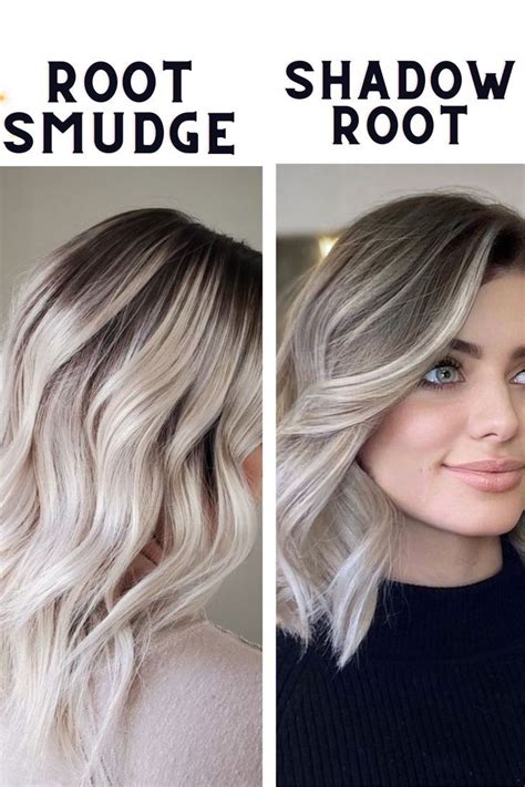 Root Smudge Vs Shadow Root Blonde Hair With Roots Roots Hair Blonde