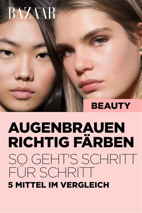 Augenbrauen F Rben So Gelingen Ihnen Farbe Und Form Perfekt