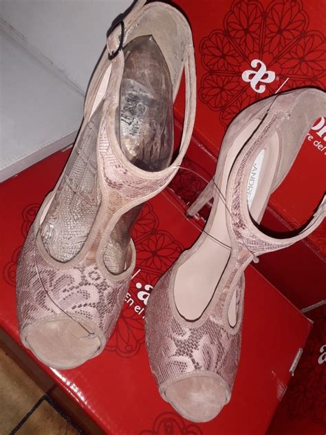 Zapatillas Nude Andrea Altura Cm Mercado Libre