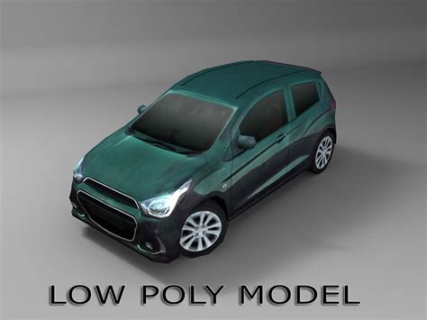 Low-Poly Car Free 3D Model - .3ds .obj .dae .blend .fbx .mtl - Free3D