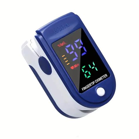 Fingertip Pulse Oximeter Blood Oxygen Saturation Monitor Spo2 With