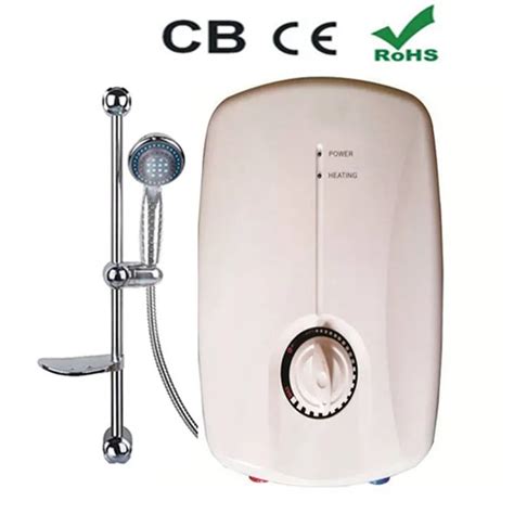 Tankless Water Heater Shower Instantaneous Hot Faucet Mixer Electric Tankless Instant 5500W Tap