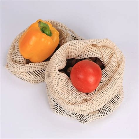 Bolsas Reutilizables Para Verduras Bolsas De Malla Para Almacenamiento