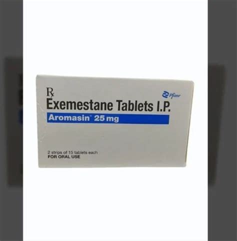 Aromasin 25 Mg Tab Exemestane Us Fast Delivery At Rs 4000box In