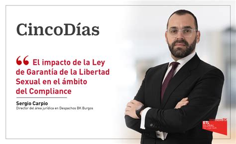 Ley De Garantía De La Libertad Sexual En El ámbito Del Compliance