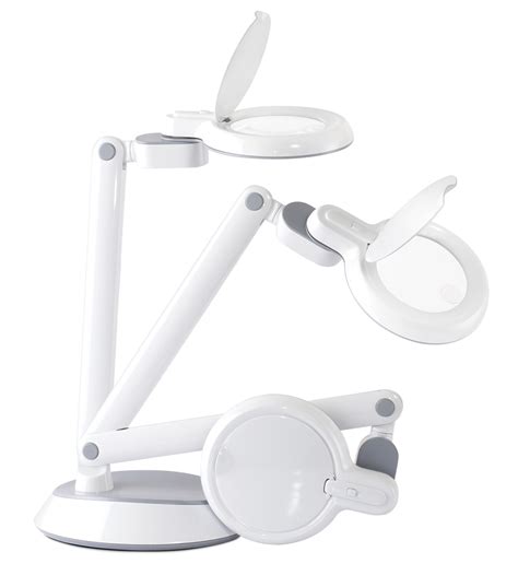 Ottlite Space Saving Led Magnifier Desk Lamp White Joann