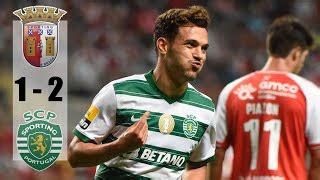 Braga Vs Sporting Lisbon 0 2 All Goals Highlights 14 08 202 HD By AG