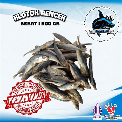 Jual 500GR IKAN ASIN KLOTOK RENCEK KECIL MURAH BERKUALITAS Shopee