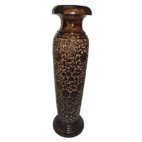 Wooden Flower Vase At Rs 1639 Piece S Flower Vase In Faridabad ID