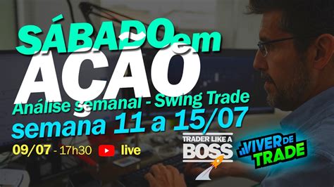 Sábado Em Ação Análise Semanal Para Swing Trade Semana De 11 A 1507 Youtube