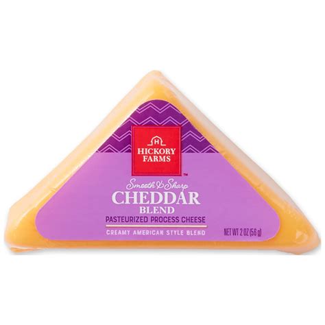 Hickory Farms Smooth And Sharp Cheddar Blend Cheese 2 Oz