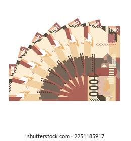 Kenyan Shilling Vector Illustration Kenya Money Stock Vector Royalty