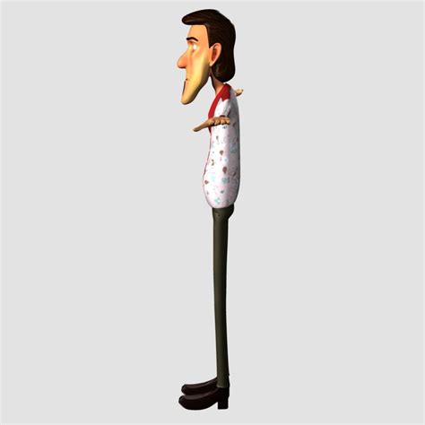 Man Cartoon For Animation 3D Model $28 - .fbx .ma .obj - Free3D