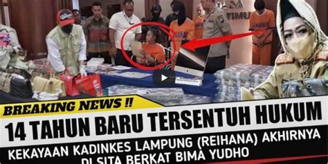 Video Sebut Harta Kekayaan Kadinkes Lampung Disita Cek Faktanya