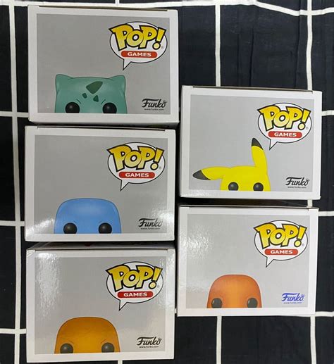 Funko Pop Pokemon Set, Hobbies & Toys, Toys & Games on Carousell