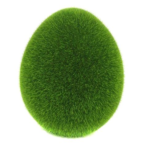 5in Ceramic Moss Egg At Home