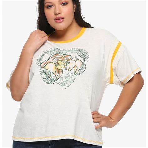 Hot Topic Her Universe Disney Lion King Shirt Size X Lion King Shirt Stripe Tshirt King Tee