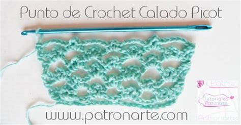 Punto De Crochet Calado Diagonal Manualidades