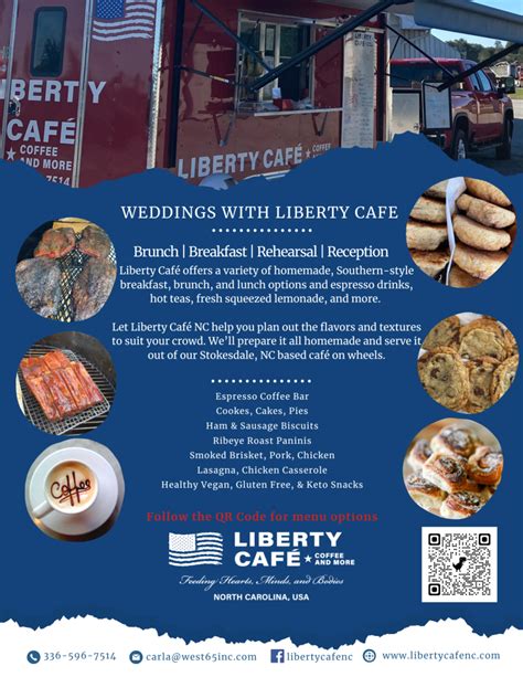 Weddings Liberty Cafe