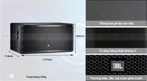 Loa JBL STX 828S loa sân khấu sở hữu loa bass khủng