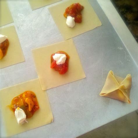 Baked Wonton Appetizers | Wonton appetizers, Appetizers, Baked wontons