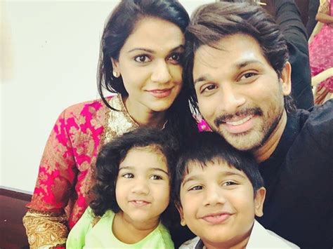 allu arjun  sneha reddys    kids