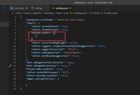 Remove Vertical Line In The Center Of The Vs Code Editor View Stack Overflow