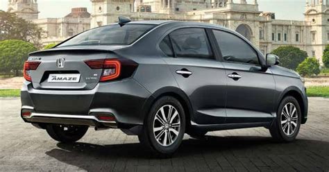 2021 Honda Amaze Facelift Launched In India Updated Styling And