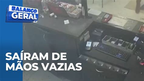 Ladrões invadem posto de gasolina rendem empregados e tentam explodir