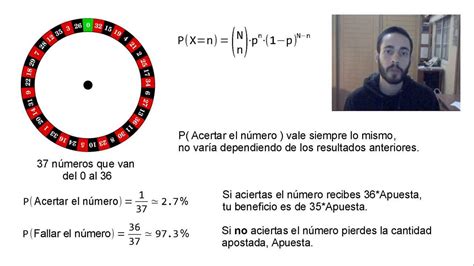 06 La binomial y acertar un número en la ruleta YouTube