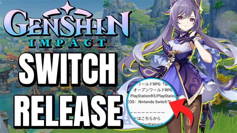 Genshin Impact Switch Release - WHERE IS IT!? - Everything We Know 2023 ...