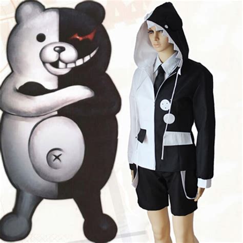 Juego Danganronpa Disfraz De Animación Monokuma Uniformes Escolares