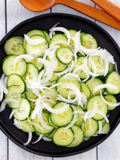 Best Cucumber Onion Salad Recipe - CopyKat Recipes