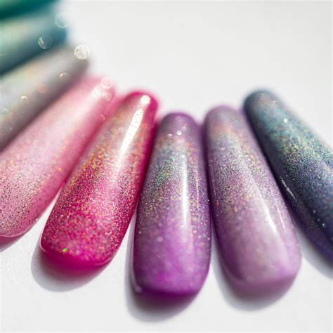 Lakier Hybrydowy Molly Nails Flashing Holo In Bottle G Allepaznokcie