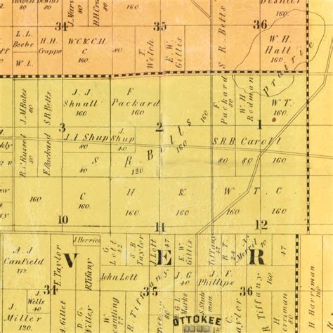 Vintage Map Of Fulton County Ohio 1850 By Teds Vintage Art