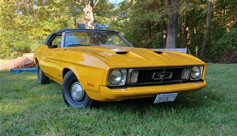 1973 Ford Mustang Convertible For Sale On Clasiq Auctions.