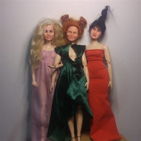 Sanderson Sisters Custom Made Barbie Dolls Hocus Pocus Movie EBay