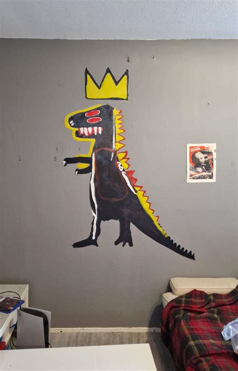 Jean Michel Basquiat Dinosaur