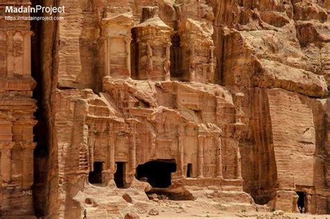 Tombs In Petra Madain Project En