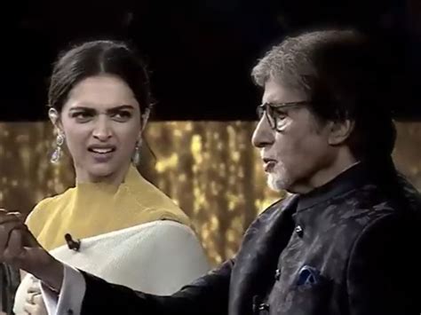 Deepikas Yellow Organza Sari For Kaun Banega Crorepati 13 Costs Less