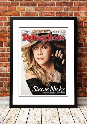 Stevie Nicks Rolling Stone Magazine Poster Band Concert Posters