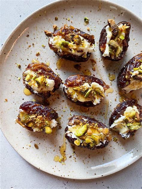 Honey Cream Cheese Stuffed Dates Artofit