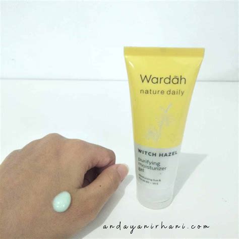 Review Wardah Purifying Moisturizer Gel Witch Hazel Andayani Rhani