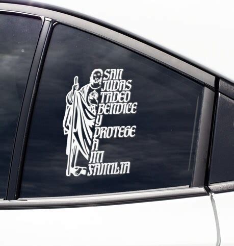 St Jude Decal San Judas Calcoman A Etsy