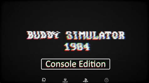 Buddy Simulator 1984 Xbox And Playstation Reveal Trailer Youtube