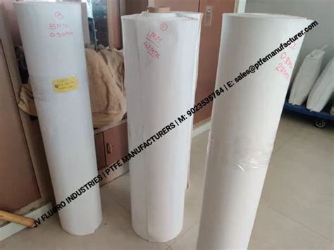 Teflon Sheet Mm X Mm X Mm At Rs Kg Expanded Ptfe Sheet