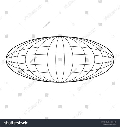 Volume Ellipsoid Shape Formula Stock Vector Royalty Free 2108390645