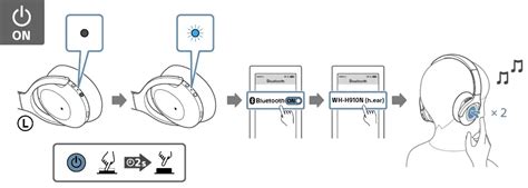 Sony Wh H N Wireless Noise Cancelling Stereo Headset Instruction Manual