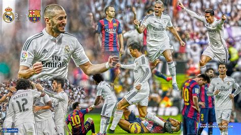 EL CLASICO 2014 LIONEL MESSI HALA MADRID KARIM BENZEMA FC BARCELONA