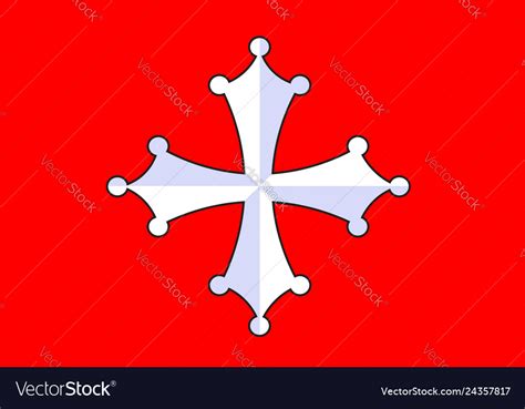 Flag of pisa tuscany italy Royalty Free Vector Image